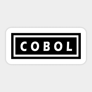 Cobol Sticker